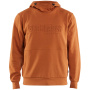 podgląd BLAKLADER męska bluza z kapturem z logo 3D, rdzawa, 100% bawełna, wygodna i nowo