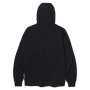 podgląd CATERPILLAR TM Hooded czarna męska bluza z kapturem z logo CAT