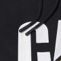 podgląd CATERPILLAR TM Hooded czarna męska bluza z kapturem z logo CAT
