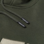podgląd CATERPILLAR TM Hooded oliwkowa męska bluza z kapturem z logo CAT