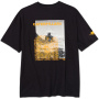 podgląd CATERPILLAR Graphic Tee czarna męska koszulka, 100% bawełna, atrakcyjny nadruk C