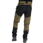 podgląd Asoto Vattern Zip-Off męskie brązowe spodnie outdoorowe DWR z odpinanymi nogawka