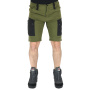 podgląd Asoto Vild Zip-Off męskie oliwkowe profesjonalne spodnie outdoorowe DWR, odpinan