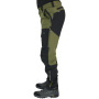 podgląd Asoto Fjallvik oliwkowe męskie spodnie outdoorowe, wodoodporne, elastyczne z wen