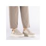 podgląd RIEKER N9909-60 beżowe damskie sneakersy z technologią Antistress