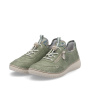 podgląd RIEKER 50962-52 zielone damskie sneakersy z technologią Antistress