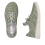 podgląd RIEKER 50962-52 zielone damskie sneakersy z technologią Antistress