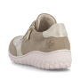 podgląd RIEKER 59502-62 beżowe damskie sneakersy z podeszwą Antistress