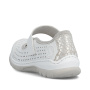 podgląd RIEKER L32B5-82 białe damskie letnie półbuty, oddychające, Antistress