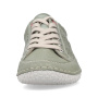 podgląd RIEKER 43651-52 zielone damskie letnie skórzane przewiewne sneakersy, Antistress