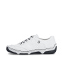 podgląd RIEKER 55901-80 białe damskie skórzane sneakersy, nowoczesny design, podeszwa An