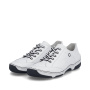 podgląd RIEKER 55901-80 białe damskie skórzane sneakersy, nowoczesny design, podeszwa An