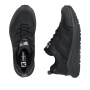 podgląd RIEKER Z0900-00 czarne damskie sportowe sneakersy z membraną Rieker-TEX