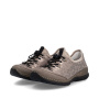 podgląd RIEKER N3271-90 beżowe damskie wygodne sneakersy z podeszwą Antistress