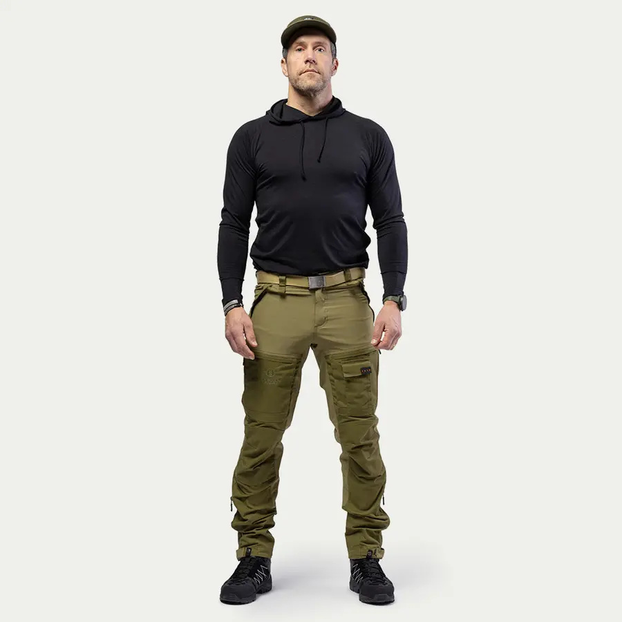 szczegóły Spodnie męskie outdoor Beyond Nordic Sweden Teflon EcoElite®