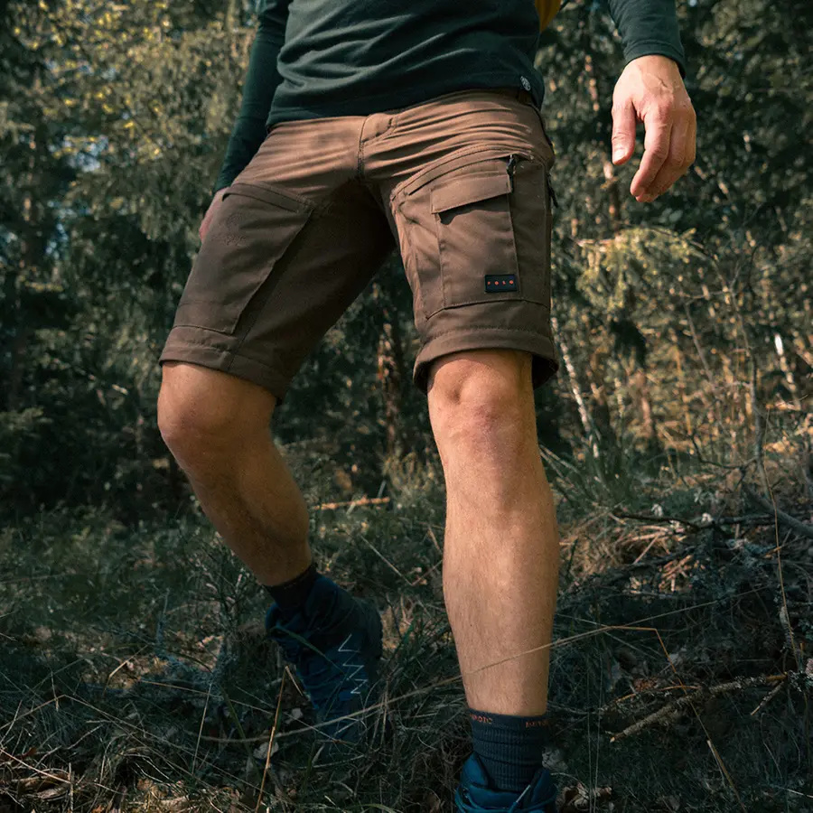 szczegóły Spodnie męskie outdoor Beyond Nordic Sweden Zip-Off Teflon EcoElite®