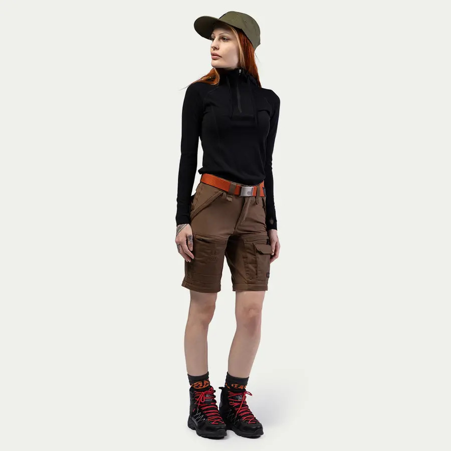szczegóły Damskie spodnie turystyczne Beyond Nordic Sweden Zip-Off Teflon EcoElite®