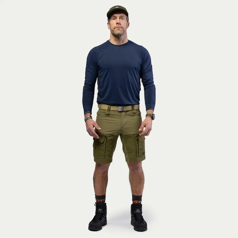 szczegóły Męskie szorty outdoorowe Beyond Nordic Sweden BN010 Teflon EcoElite®