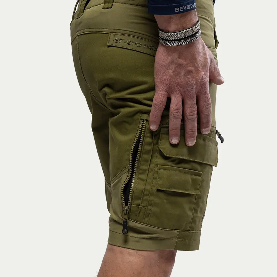 szczegóły Męskie szorty outdoorowe Beyond Nordic Sweden BN010 Teflon EcoElite®