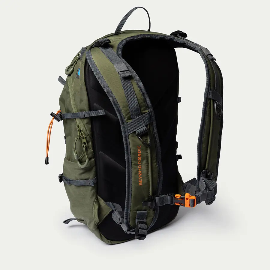 szczegóły Beyond Nordic Sweden BN503 oliwkowy męski plecak outdoor 20L