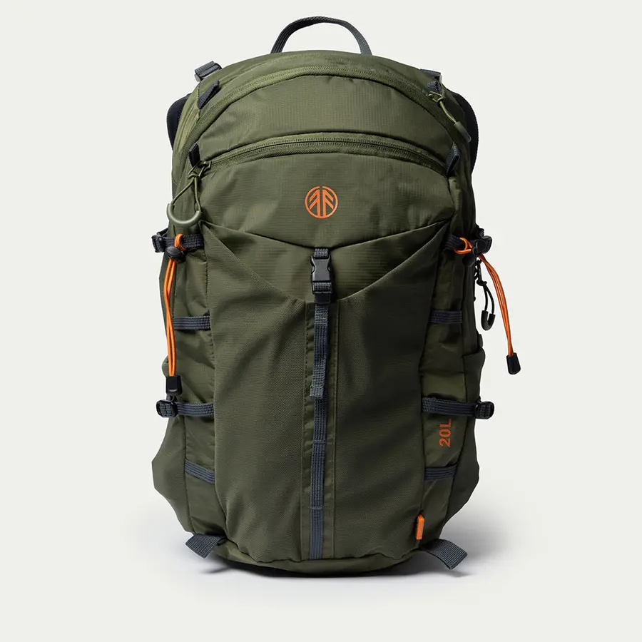 szczegóły Beyond Nordic Sweden BN503 oliwkowy męski plecak outdoor 20L