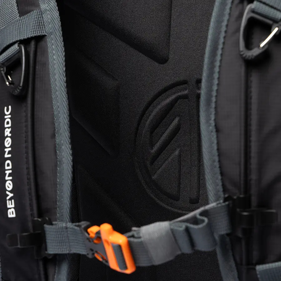 szczegóły Beyond Nordic Sweden BN503 czarny męski plecak outdoor 20L