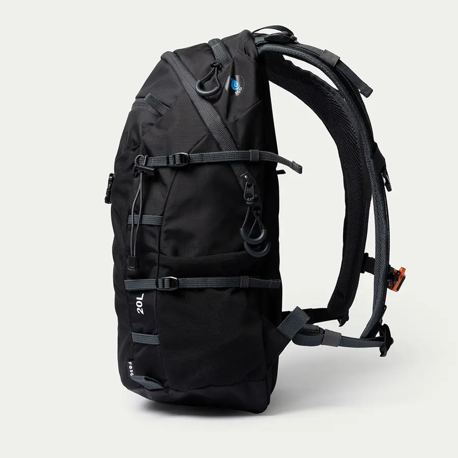 szczegóły Beyond Nordic Sweden BN503 czarny męski plecak outdoor 20L