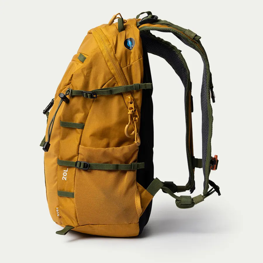 szczegóły Beyond Nordic Sweden BN503 czarny męski plecak outdoor 20L