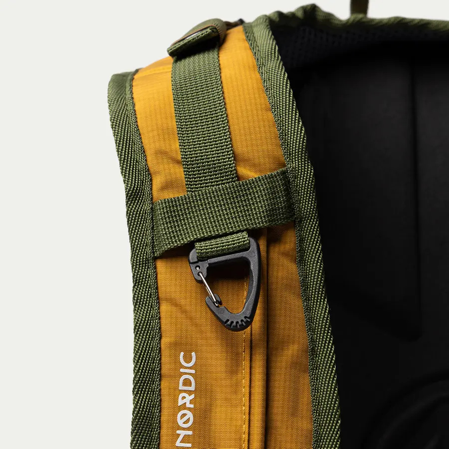 szczegóły Beyond Nordic Sweden BN503 czarny męski plecak outdoor 20L