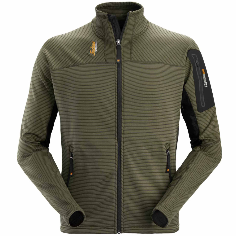 szczegóły Bluza męska SNICKERS Mikrofleece Zip Stretch