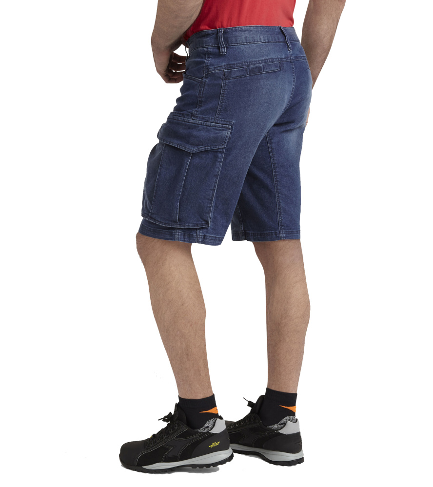 szczegóły Krótkie spodenki DIADORA Jeans Stertch