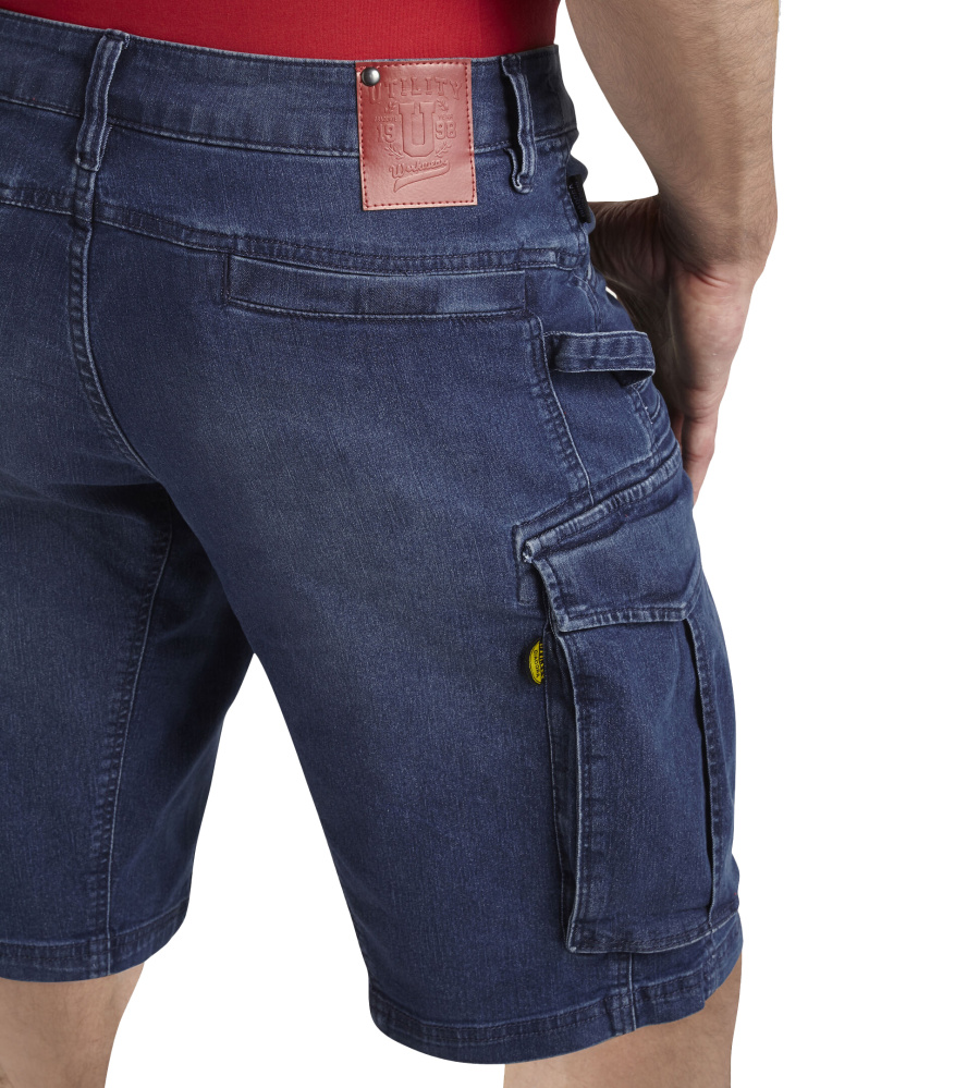 szczegóły Krótkie spodenki DIADORA Jeans Stertch