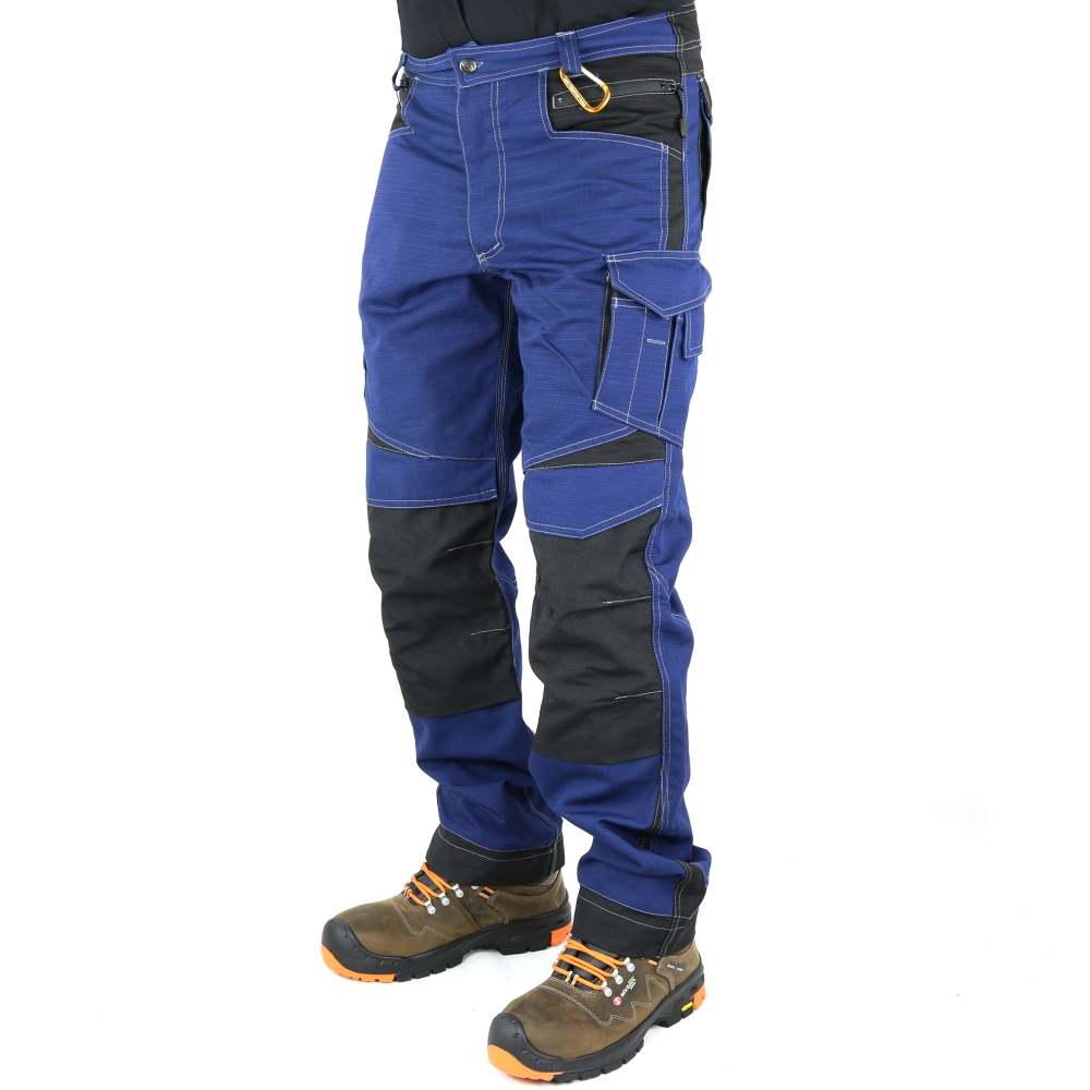 detail Spodnie robocze SIR Industrial 31104B blue
