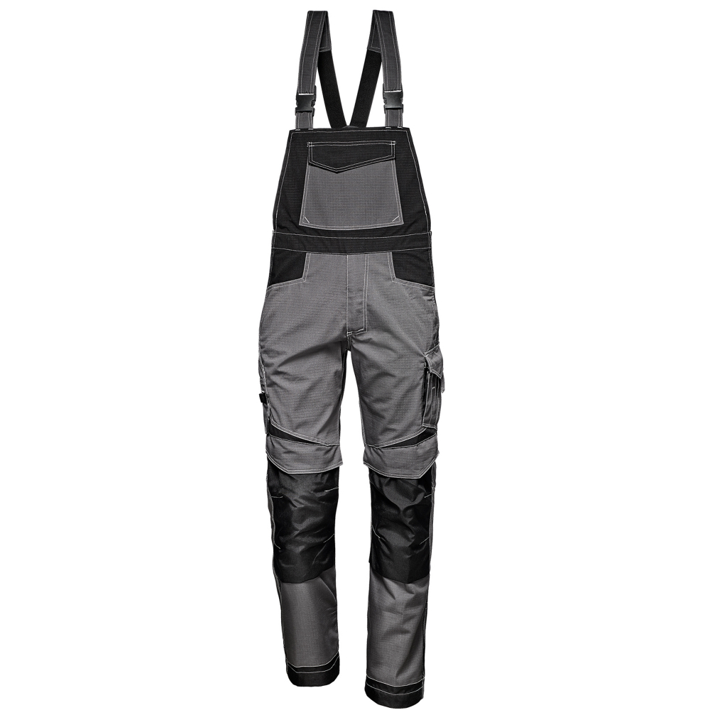 detail Spodnie robocze Ogrodniczki SIR Industrial 31106G grey
