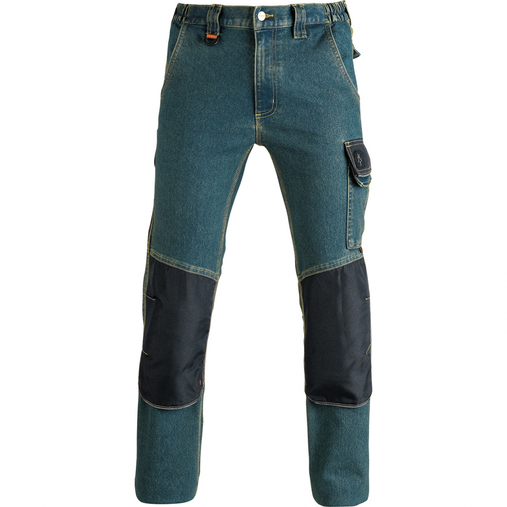 detail Spodnie robocze KAPRIOL Tenere Jeans Stretch