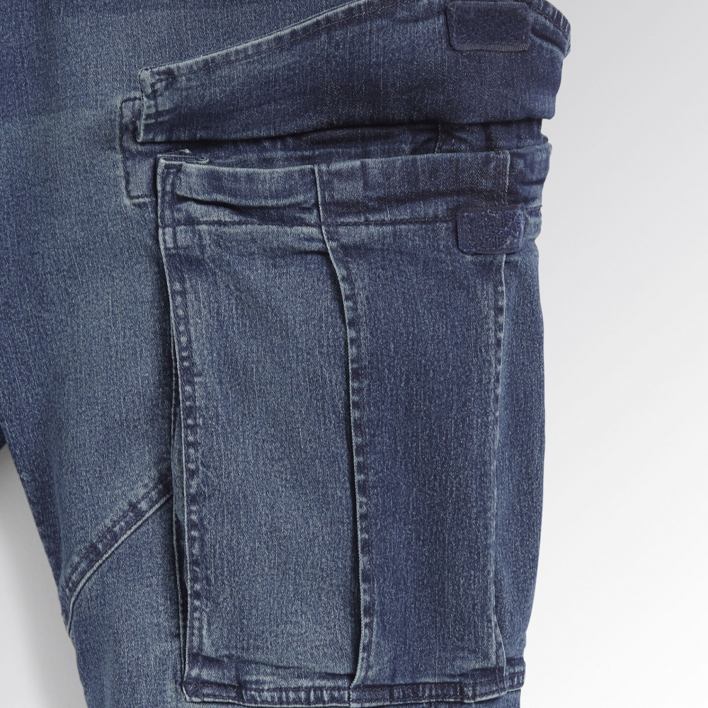 detail Spodnie DIADORA Stone Cargo Jeans Stretch