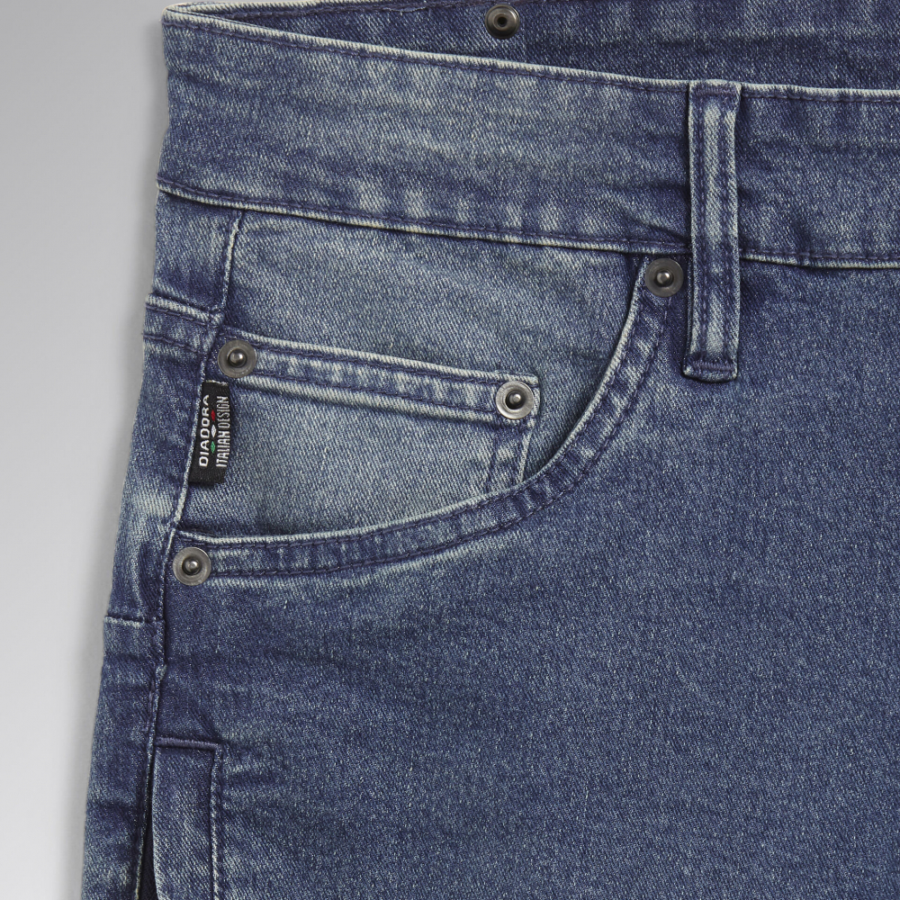 detail Spodnie DIADORA Stone 6 PKT Light Jeans Stretch