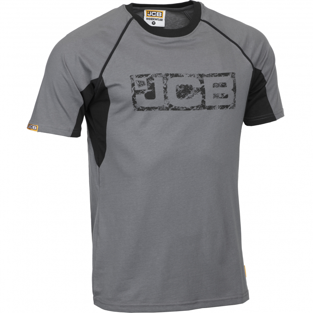 detail T-shirt roboczy JCB Trade
