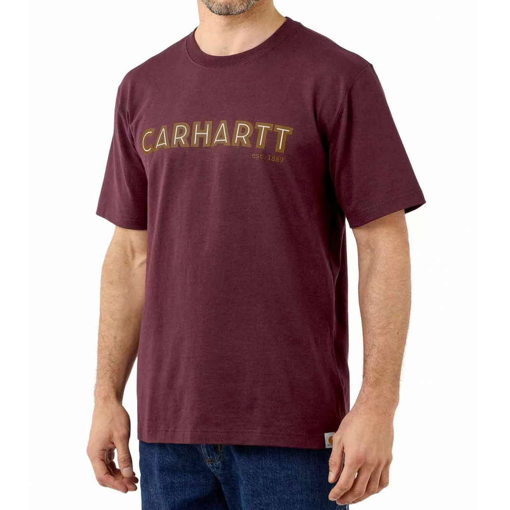 detail T-shirt CARHARTT Logo Graphic