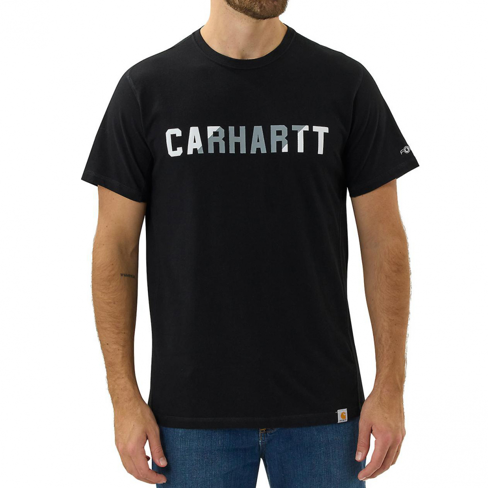 detail T-shirt CARHARTT Force Flex Block