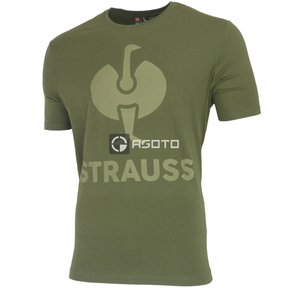 detail T-shirt męski Engelbert Strauss e.s.concrete Stretch