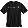 podgląd CARHARTT Core czarny męski t shirt bawełniany, luźny nowoczesny krój, kultowa ma