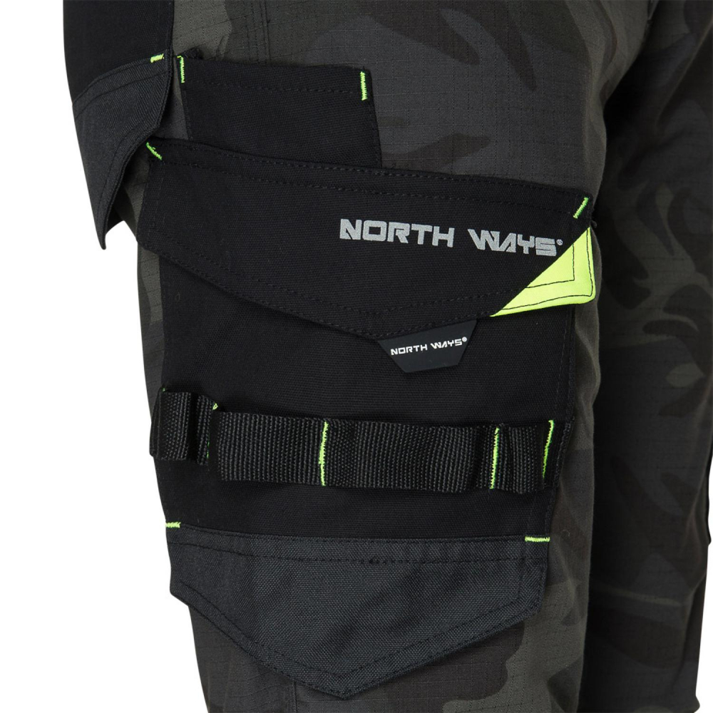 detail Spodnie robocze NORTH WAYS Mirage Stretch