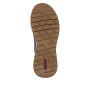 podgląd RIEKER M4903-14 niebieskie damskie sneakersy, nowoczesne i wygodne, podeszwa Ant