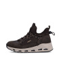 podgląd RIEKER N5254-25 brązowe damskie sneakersy, wygodne i nowoczesne